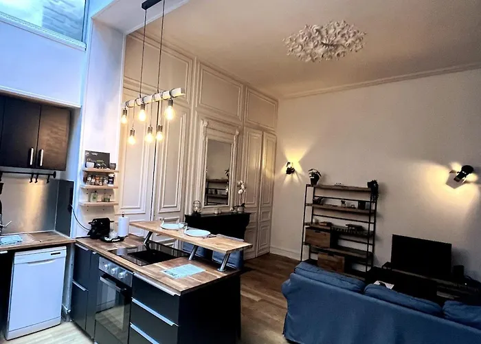 Le Cocon Urbain 4 Pers Hyper Centre Et Terrasse アパート