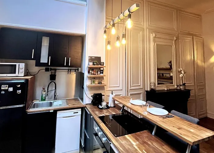 Le Cocon Urbain 4 Pers Hyper Centre Et Terrasse リール